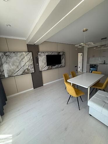 discovery studio: 2 комнаты, 56 м², Кок-Жар мкр Элитка, 10 этаж, Евроремонт — 2