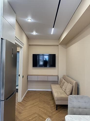 сдаю квартиру микрорайон кокжар: 1 комната, 45 м², Элитка, 4 этаж, Дизайнерский ремонт — 2