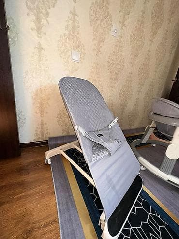 Детские ходунки: Детские ходунки, шезлонг качеля у шезлонга имеется блютуз вы можете — 5