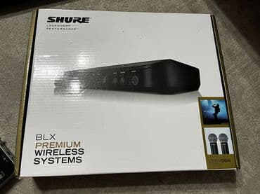 музыкальные апарат: SHURE . Premium Wireless Systems — профессиональный беспроводной — 2