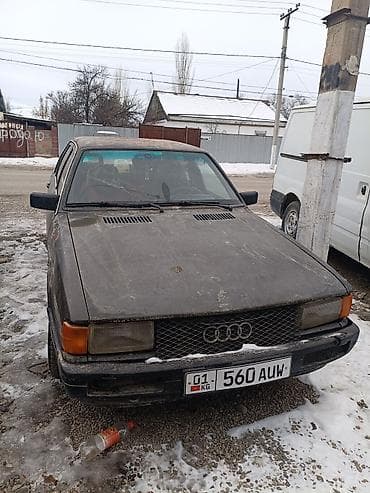 продажа авто бишкек: Audi 80: 1986 г., 2 л, Механика, Бензин, Седан — 3