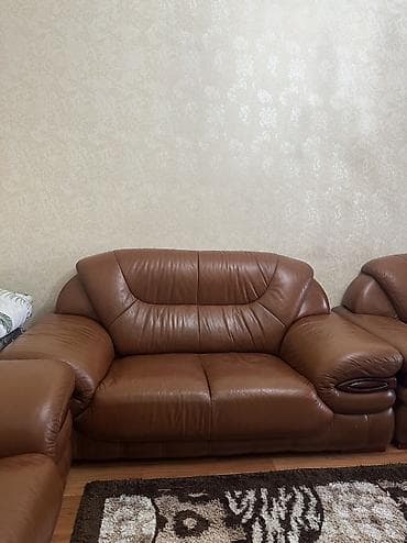 Диваны: Прямой диван, Б/у — 3