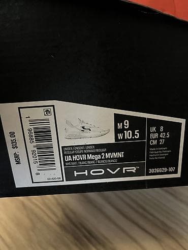 smart sensor: Мужские кроссовки, 43, Under Armour, Новый, цвет - Серый, Самовывоз — 6