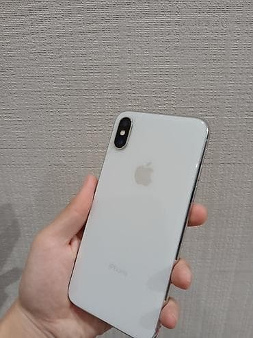 ксерокопия бу: IPhone X, Б/у, 64 ГБ, Серебристый, 68 % — 4