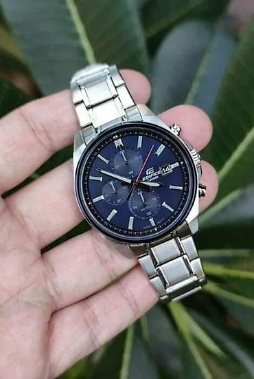 CASIO Edifice EFV-610DB-2AVUEF — мужские кварцевые часы с классическим
