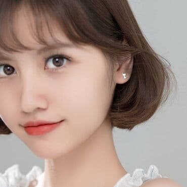 кошого для невесты: Серьги Г - гвоздики в форме кошечки – стильное и минималистичное — 3