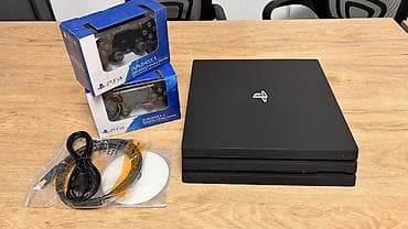 Playstation 4 Pro (3 ревизия), 11.50, прошитая 1Тб, 2 новых обычных at lalafo.kg Playstation 4 Pro (3 ревизия), 11.50, прошитая 1Тб, 2 новых обычных