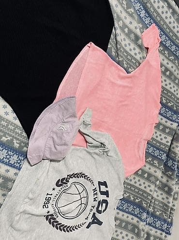 отдам вещи нуждающимся: Даром: комплект одежды - Свитшот серый с принтом “USA New York 1992” — 2