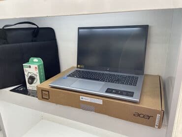сумки для ноутбуков acer: Ноутбук, Acer, 8 ГБ ОЗУ, Intel Core i3, 15.6 ", Новый, Для работы, учебы, память NVMe SSD — 1