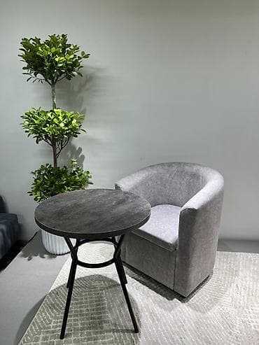 Кресло-бочонок, компактное - Универсальный дизайн: плавные округлые