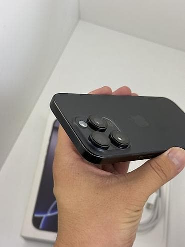 редми 12 с: IPhone 16 Pro, Б/у, 128 ГБ, Черный, Кабель, Коробка, Защитное стекло, 100 % — 8