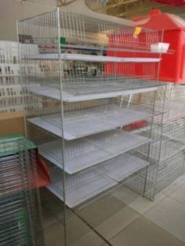 Клетки для перепелов. Шести-ярусные, общее помещается 250 голов at lalafo.kg Клетки для перепелов. Шести-ярусные, общее помещается 250 голов