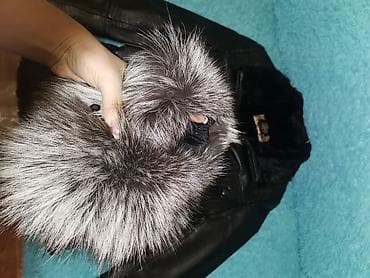 Мужская обувь: Куртка кожа натуральная, мех натуральный внутри кролик, воротник — 3