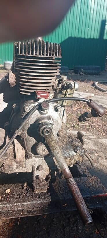 Двигатель помпа одноцилиндровый с воздушным охлаждением