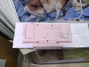 Часы для дома: Цифровые настольные часы с проектором - Большой LED‑дисплей с яркими — 3