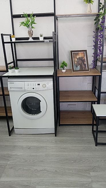 Оборудование для бизнеса: Металлический стеллаж Loft Каркас: прочный профильный металл, матовое — 1