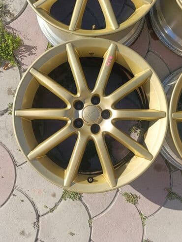 оригинальные штампованные диски опель: Литые Диски R 18 Subaru, Комплект, отверстий - 5, Б/у — 2