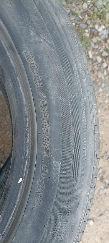 Шины: Шины 205 / 55 / R 16, Лето, Пара, Легковые, Корея, Hankook — 4