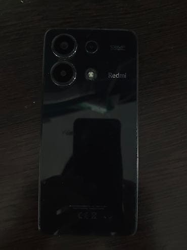 Уюлдук телефондор жана аксессуарлар: Redmi, Redmi Note 13, Колдонулган, 256 ГБ, түсү - Кара, 2 SIM — 2