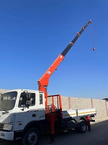 drone camera: Услуги манипулятора (кран-борта) Hyundai - Грузоподъемность крана: до — 2