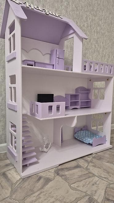 ball kg: Кукольный домик, из высококачественного МДФ, имя можно убрать — 2