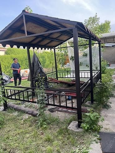 откатные: Покраска и изготовление металлических ворот, калиток и заборов - — 6