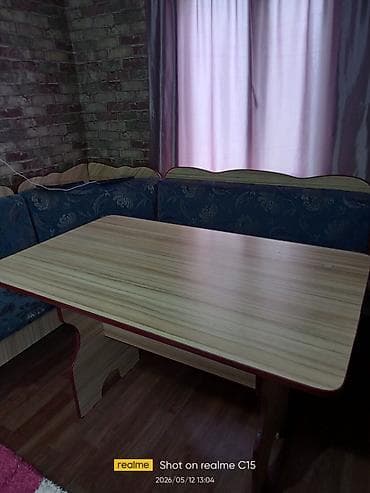 стол письменный б: Кухонный стол, Прямоугольный, Нераскладной — 1
