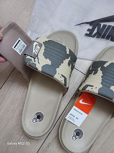 Босоножки, сандалии, шлепанцы: Мужские сандалии, 41, 42, 43, Nike, Новый, цвет - Бежевый, Самовывоз — 1