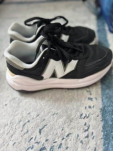 кроссовки nb: Кроссовки New Balance (модель в стиле 57/40/5740) - Цвет: черный с — 1