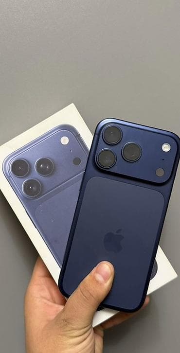 redmi note pro: IPhone 17 Pro, Новый, 512 ГБ, Синий, Коробка, 100 % — 1