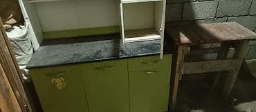 ассортимент кухонной мебели: Кухонный гарнитур, цвет - Зеленый — 1