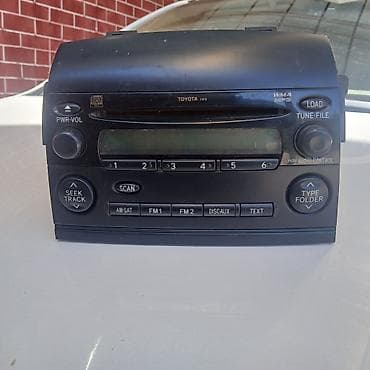 Автомагнитола Toyota сиенна 2 2006 2010 (Fujitsu Ten) с CD/MP3/WMA -