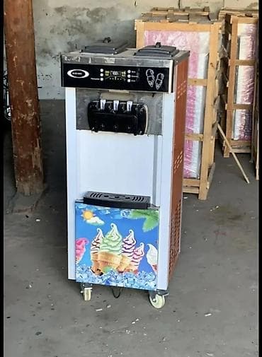 электро станок: Фризер для мягкого мороженого, напольный, трехрожковый - Три рычага — 1