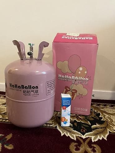 одноразовый баллон с гелием: Баллон с гелием HaHaBallon для надувания воздушных шаров — 2