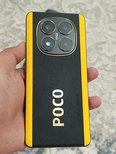 Poco X7, Б/у, 256 ГБ, цвет - Черный, 2 SIM