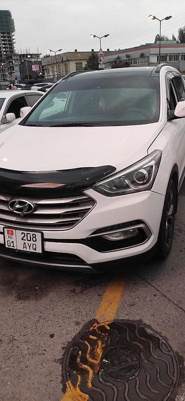 Hyundai Santa Fe: 2018 г., Кроссовер lalafo.kg да Hyundai Santa Fe: 2018 г., Кроссовер