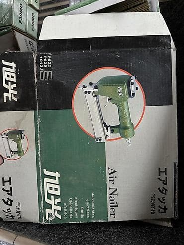 Дом и сад: Пневматический пистолет -степлер/гвоздезабиватель Air Nailer (Air — 4