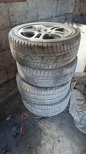subaru legacy bh: Колеса в сборе 205 / 50 / R 17, Зима, Б/у, Комплект, Легковые, Литые, отверстий - 5 — 2