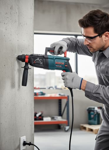 Перфоратор, Bosch, Новый, Бесплатная доставка