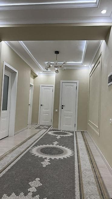 токтогула молодая гвардия: 3 комнаты, С мебелью полностью — 5