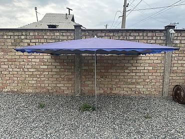 зонт для стола: Большой уличный зонт - Тип: садовый/пляжный зонт на центральной — 2