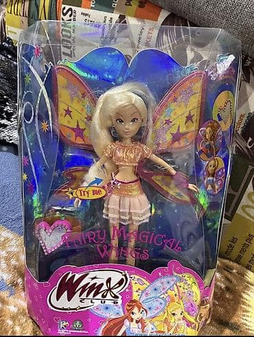 фея летающая: Оригинальная кукла WINX Стелла. FAIRY MAGICAL WINGS, раритет 2009 — 1
