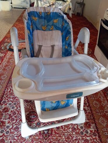 стульчик для кормления купить: Стульчик для кормления, Другой бренд, Металл, Другой вид, цвет - Белый — 1