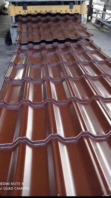 Металлочерепица: Металлочерепица (профилированные кровельные листы) - Тип: стальная — 3