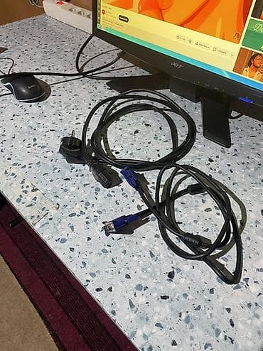 Стол компьютерлери жана комлектөөчүлөр: Монитор, Acer, Колдонулган, 21" - 22" — 8