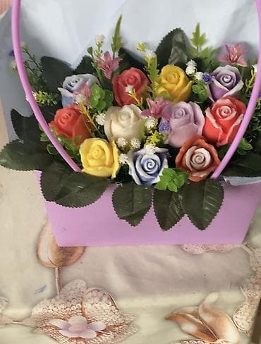 Товары для праздников: Продается букет, сделанный из натурального мыла “цветы” ручная работа — 1