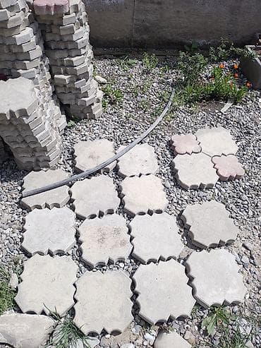 кавер дорожка: Тротуарная плитка фигурная «четырёхлистник» - Материал: вибролитая — 2