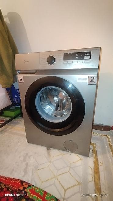 купить полуавтомат стиральную машину: Стиральная машина Midea MFN60‑S1003S Slim - Фронтальная загрузка - — 4