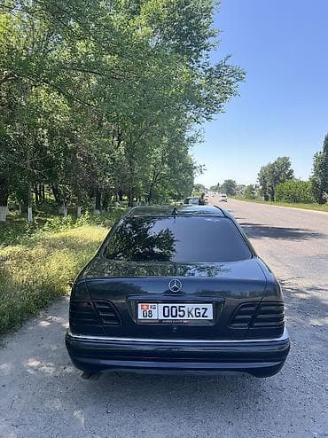 голубые линзы: Mercedes-Benz E-Class: 1997 г., 3.2 л, Автомат, Бензин, Седан — 4
