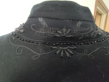 джинсы подростковые: Близка удлиненная расшитая бисером Материал - Хлопок Размер - 44 — 8